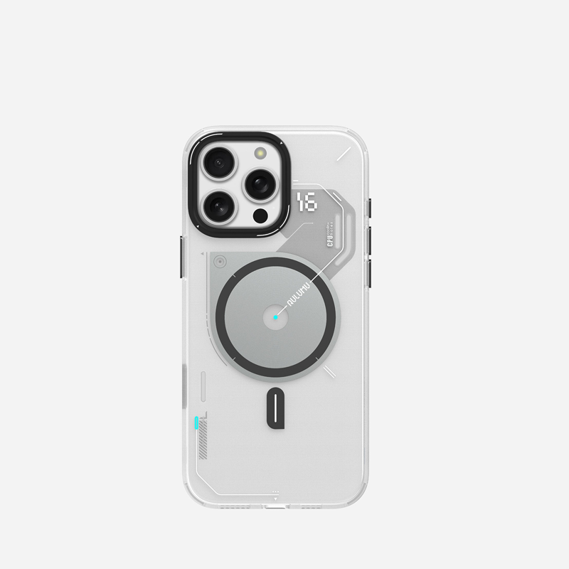 AULUMU Frosted Case for iPhone 16 Pro/Pro Max 系列 V2｜冷卻窗設計｜散熱性能優化