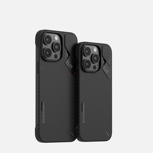 AULUMU Aramid Fiber Case for iPhone 15 Pro/Pro Max 系列｜航空級芳綸纖維｜超強防護，輕薄設計