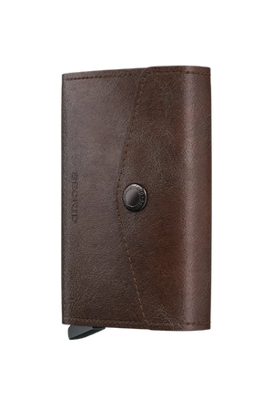 SECRID Envelope Wallet 信封式防盜真皮銀包 ｜一鍵彈出卡槽｜RFID防盜保護