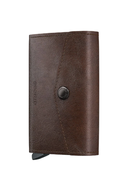 SECRID Envelope Wallet 信封式防盜真皮銀包 ｜一鍵彈出卡槽｜RFID防盜保護