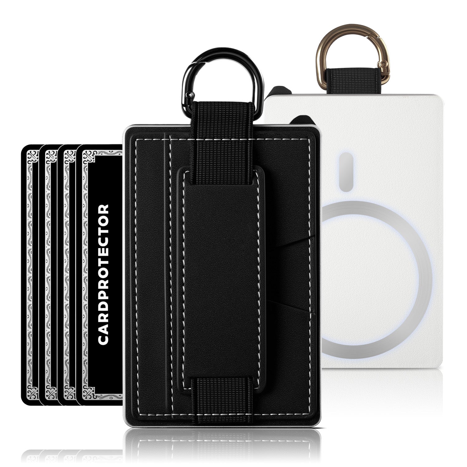 LORZOR MagSafe Wallet M1 快速卡片彈出功能特寫