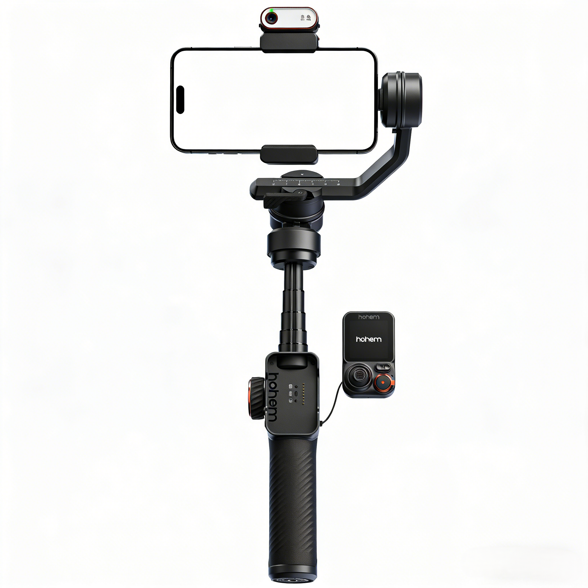 HOHEM Isteady M7 AI 觸控手機穩定器 - AI 追蹤與拍攝輔助