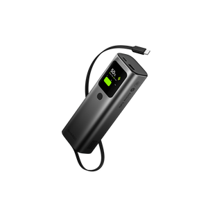 SHARGE Retractable 165 行動電源 - 產品主圖（165W 總輸出・20000mAh）