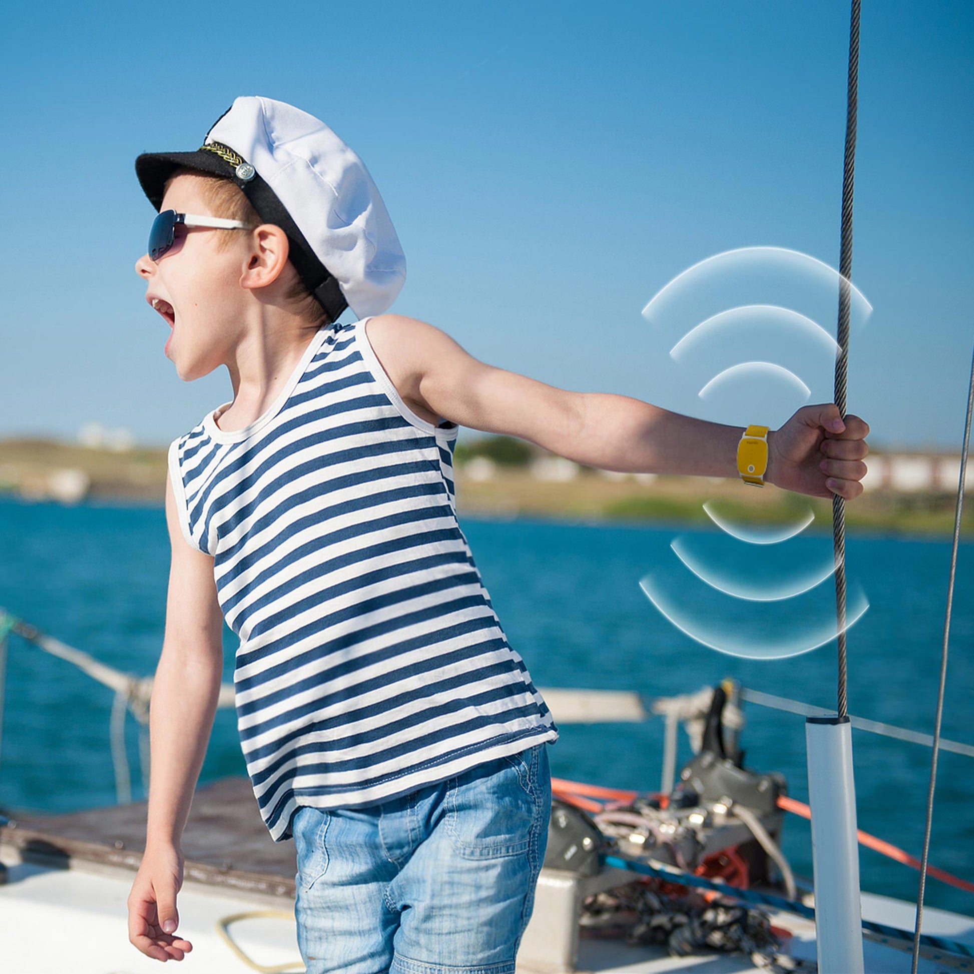 EMETERM Explore for Kids 兒童防暈車腕帶 - 柔軟可調節錶帶，適合 3 至 12 歲兒童佩戴