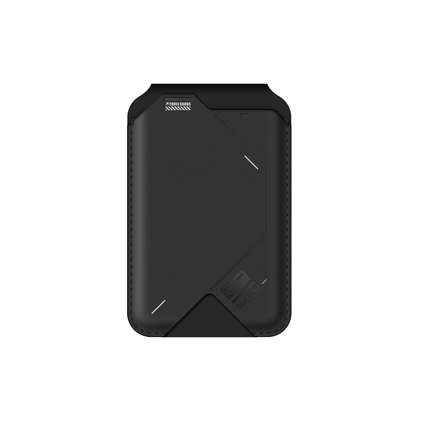 AULUMU Magsafe 磁吸翻蓋錢包支架 G02｜錢包設計輕薄小巧，可放3 張卡片