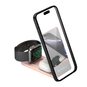 EGO MagPad3 3合1 MagSafe 快充充電座｜超薄摺疊設計｜僅 11mm 的厚度