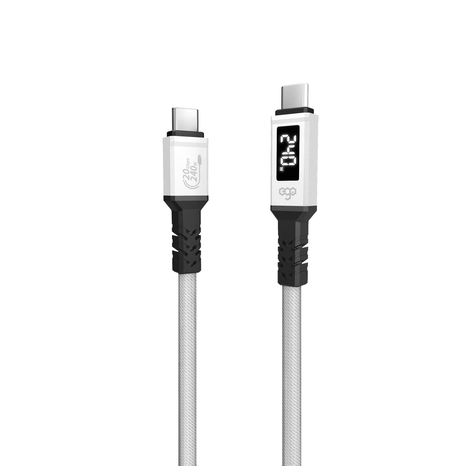 EGO Wiry Mag 240W 磁吸數據線｜耐用超合金鋼模插頭｜磁吸線身設計