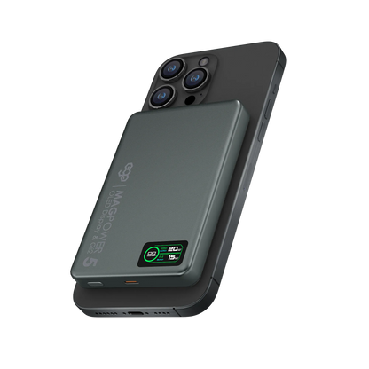 EGO Magpower Gen.5 10000mAh 移動電源｜Magsafe快速充電｜OLED顯示屏｜氣凝膠散熱