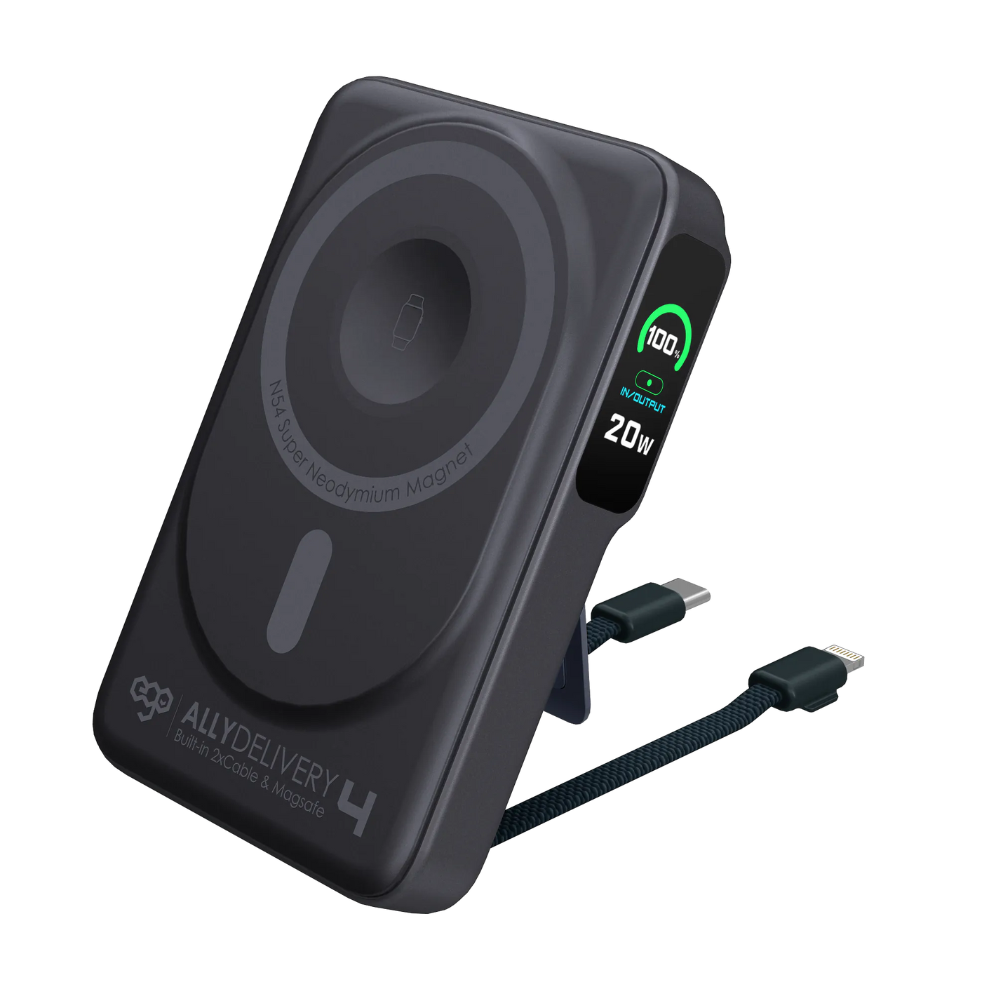 EGO AllyDelivery 4 移動電源｜Magsafe 10000mah ｜6in1 高效快充