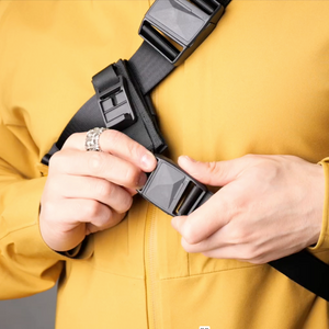 ALPAKA Magnetic Stabilizer Strap｜高品質磁力扣與耐用尼龍織帶製成，支援多款 ALPAKA 包袋