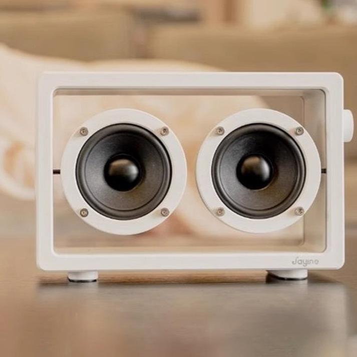 JAYINE Cassette Mini 透明極簡風藍牙音箱BK102｜16W 大功率+