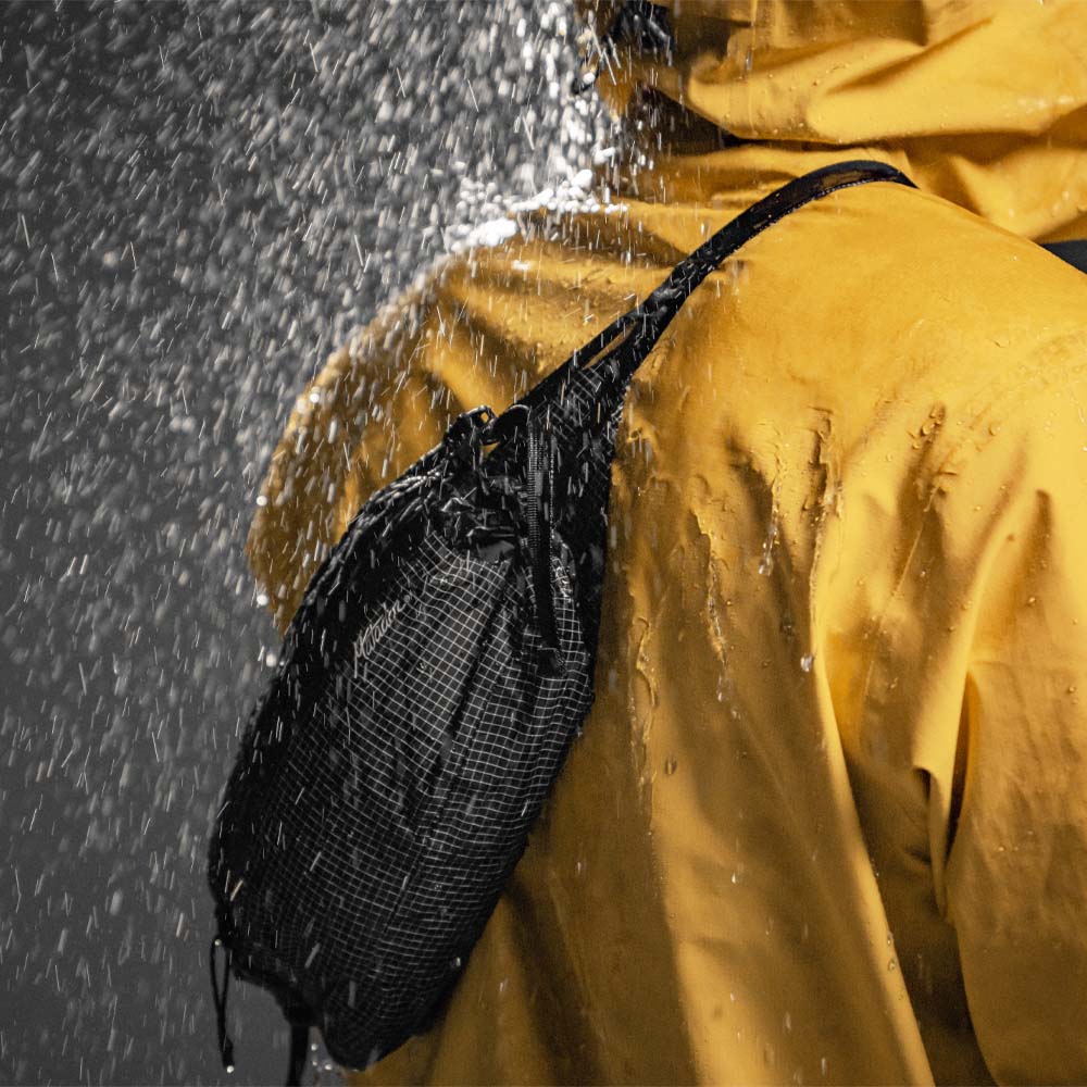 Matador Freerain Waterproof Packable Hip Pack｜捲頂設計結合，快速存取物品