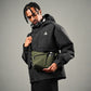 ALPAKA Flow Satchel 採用 YKK Aquaguard 防水拉鍊，全面防風雨，保護裝備安全