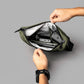 ALPAKA Flow Satchel 主隔層與內部拉鍊口袋，合理收納日常必需品