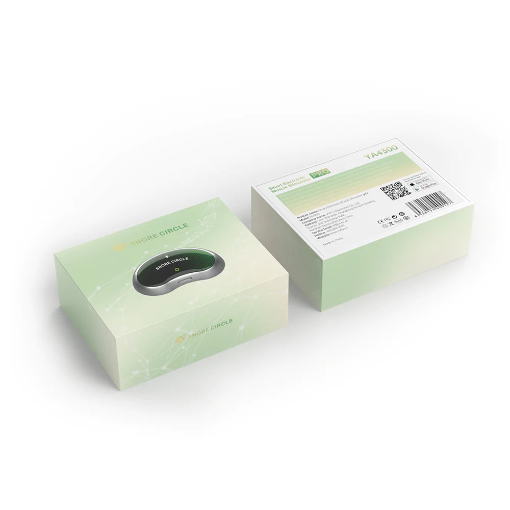 SNORE CIRCLE 智能喉部脈衝止鼾器YA4300|AI 智能算法+ 雙脈衝 SNORE CIRCLE 智能喉部脈衝止鼾器YA4300|AI 智能算法+ 雙脈衝