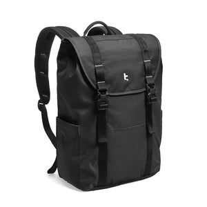 TOMTOC VintPack TA1 復古通勤雙肩包/返學背囊 22L ｜側邊快取拉鏈｜輕量防潑水