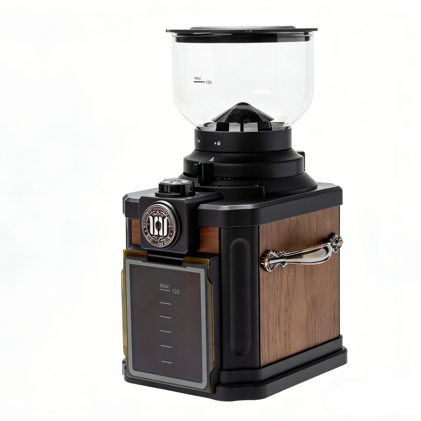 WING KWONG Wcg 130｜原創復古設計 木紋機身與透明豆倉
