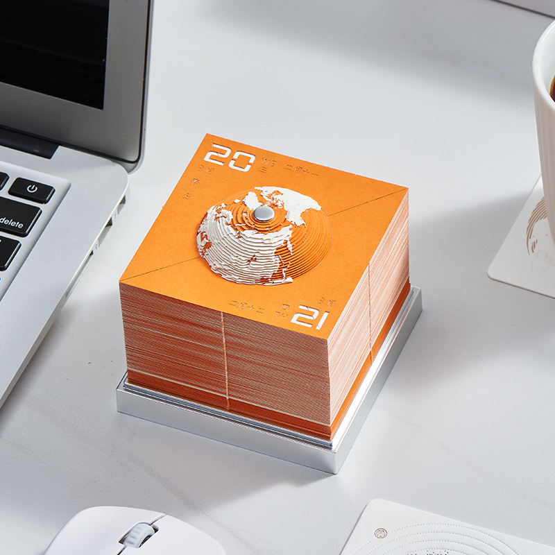 PAPERWILL 紙志3D紙雕2024地球日曆