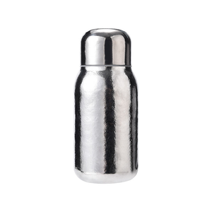 ETELF Titanium Thermos Cup｜純鈦保溫杯 - 銀色 正面外觀展示