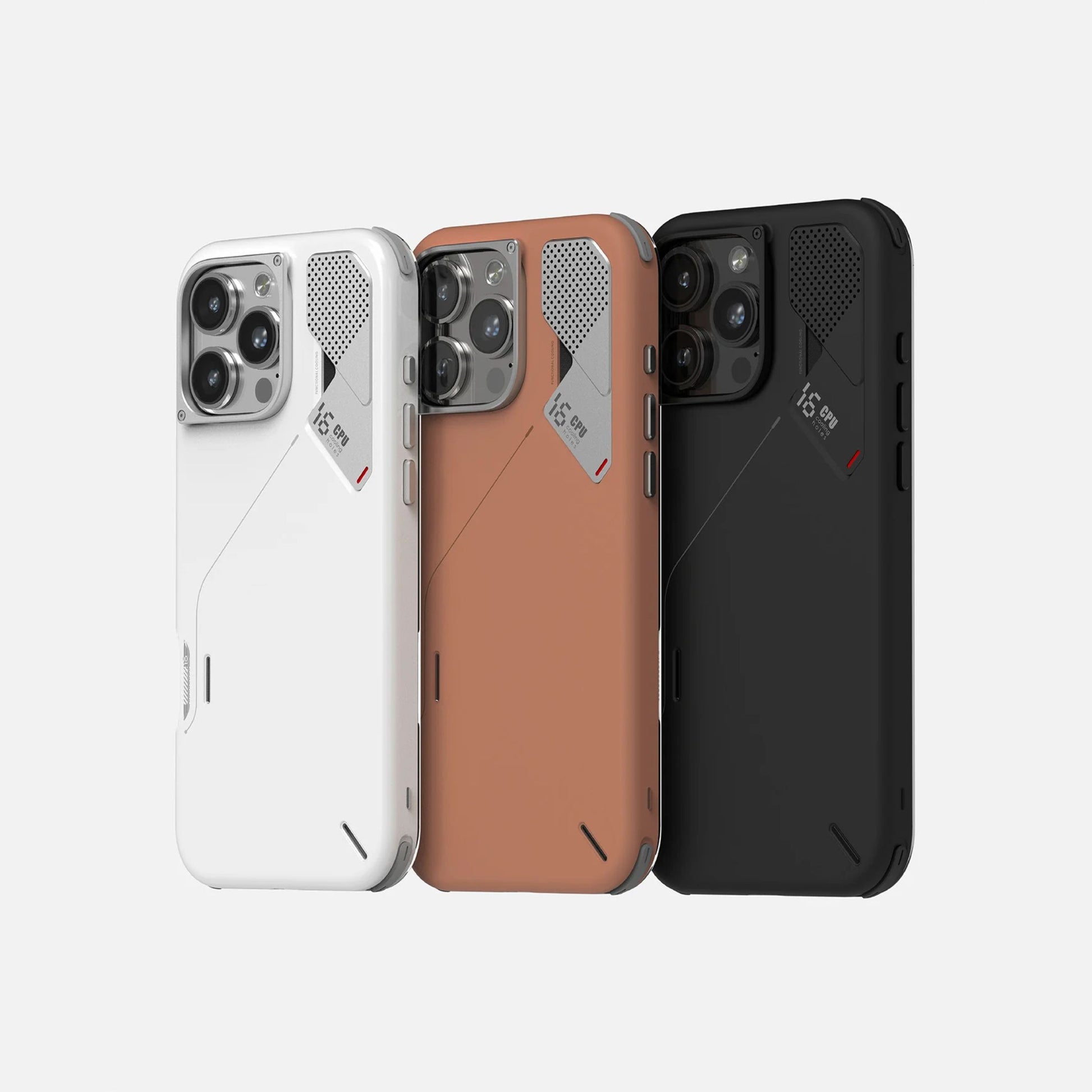 AULUMU Slim Shockproof Case for iPhone 16 Pro/Pro Max 系列｜外層採用堅固 PC 材質，內層使用柔軟 TPU，並配有優質 TPE 邊角