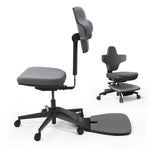 NEWTRAL Standing Mate 人體工學椅，以 6 合 1 動態設計解決坐與站的健康挑戰