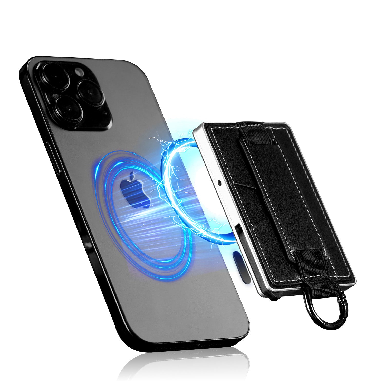 LORZOR MagSafe Wallet M1 磁吸貼合手機，牢固穩定