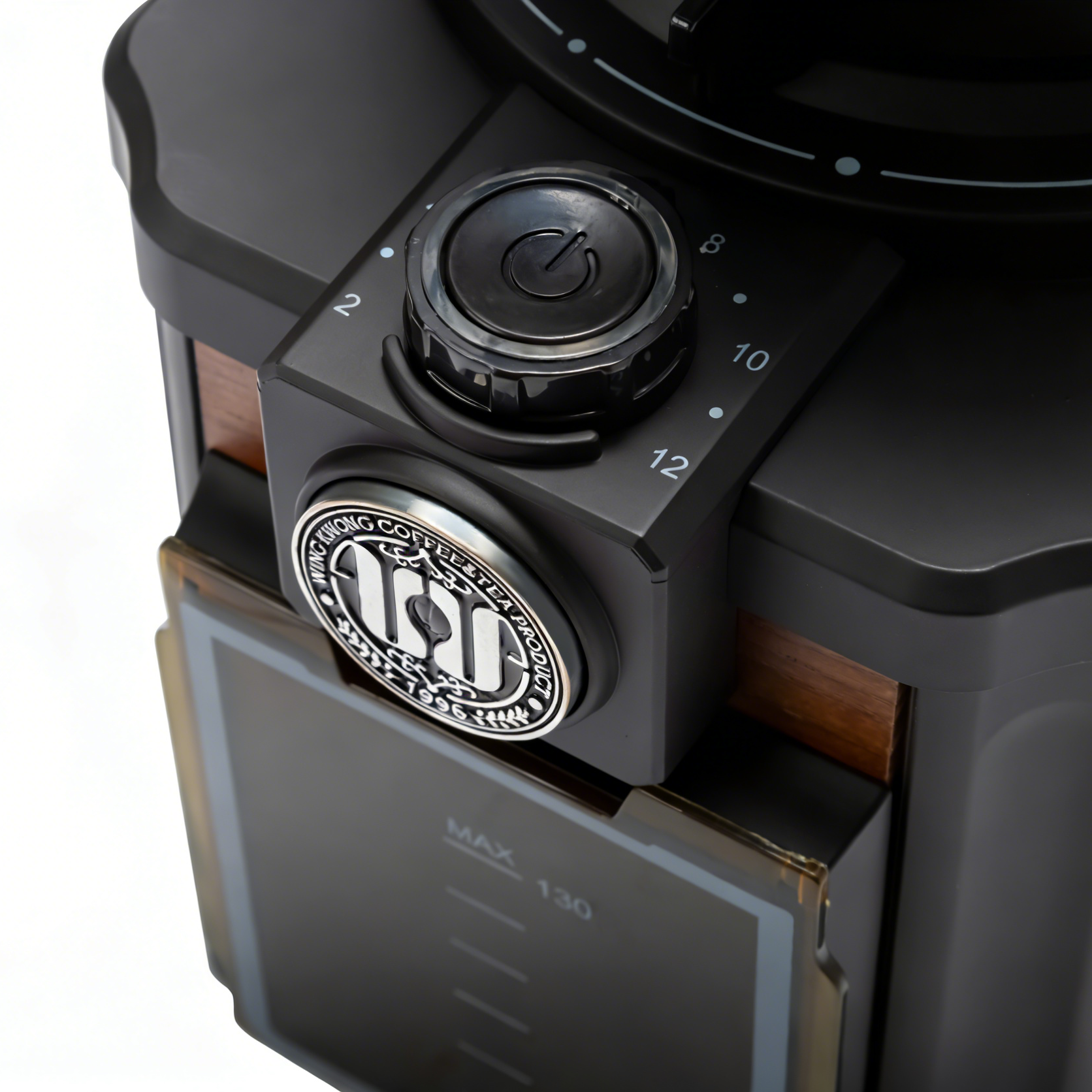 WING KWONG Wcg 130｜16 級研磨粗細調整 旋鈕刻度細節
