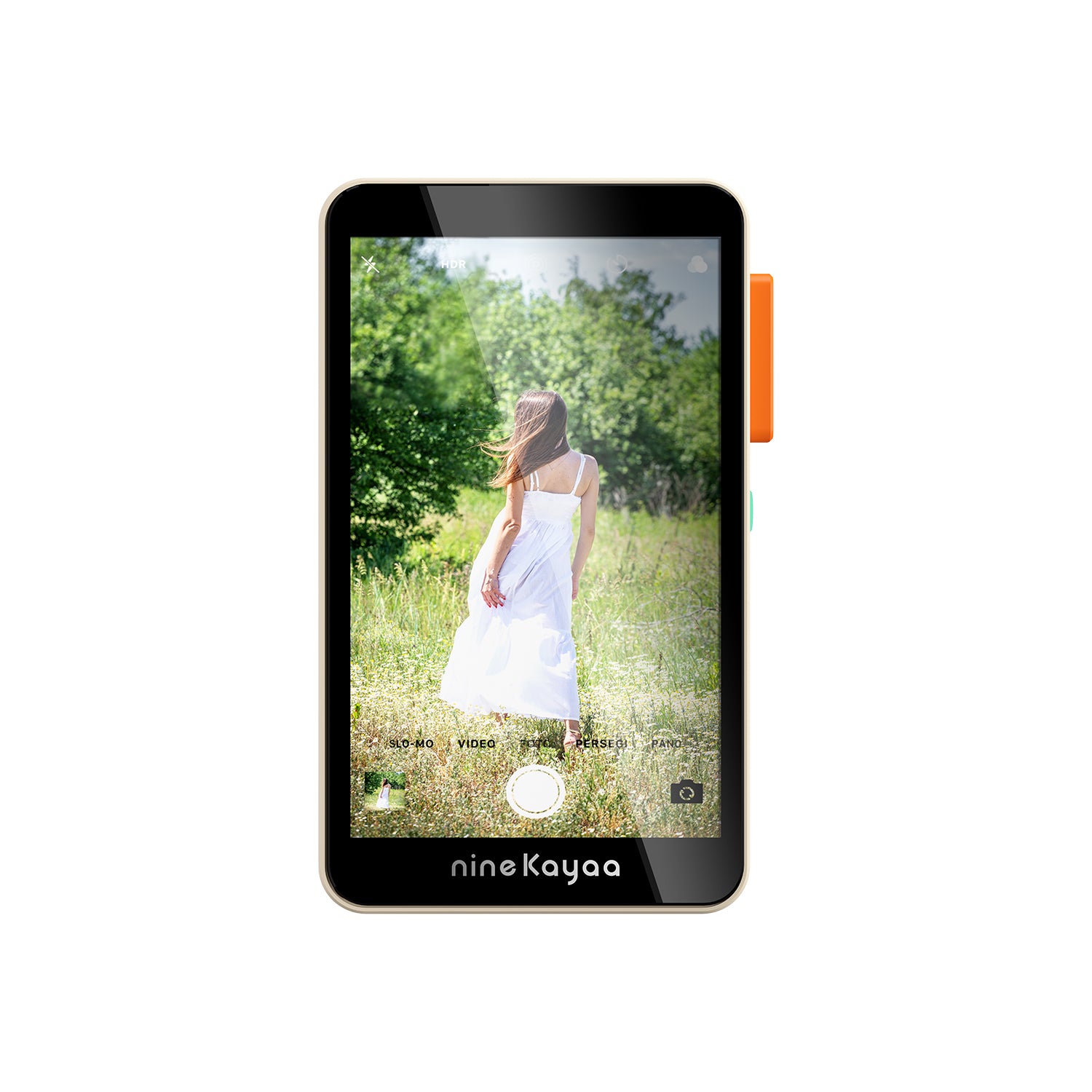 NINEKAYAA XQ08 自拍屏 - 3.97 吋屏幕 顯示效果示意