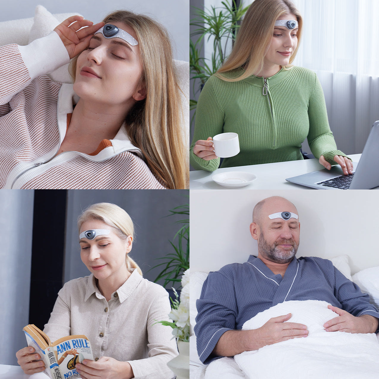 EMETERM Headaterm 2 頭部按摩裝置 - 非藥物頭痛緩解，適合工作、學習、放鬆、睡眠使用