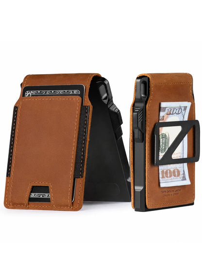 LORZOR 1979 Fold Tactical Wallet 經典折疊戰術真皮銀包｜多層卡槽｜RFID防盜