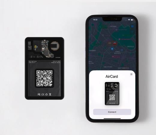 ROLLING SQUARE AirCard 數字名片藍牙錢包追蹤器
