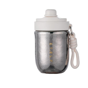ETELF Portable Coffee Cup V2 奶胖杯 ｜400ml 純鈦咖啡保溫杯