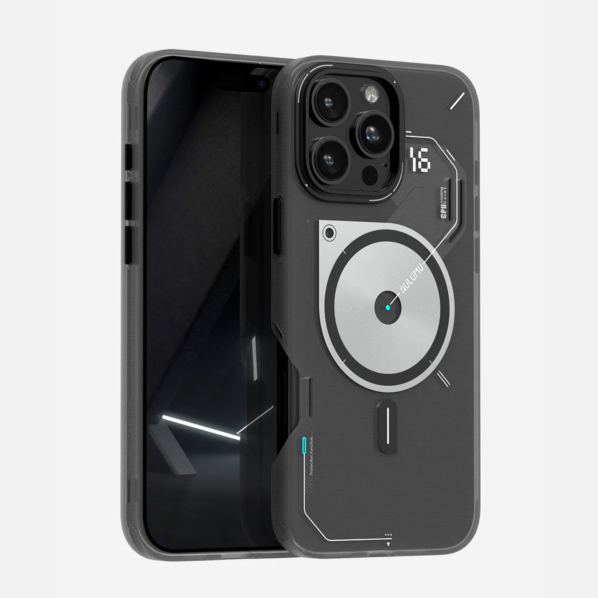 AULUMU Frosted Case for iPhone 16 Pro/Pro Max 系列｜TPU 材質｜耐用防刮，輕巧便攜