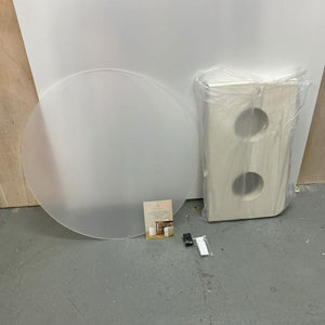IHPAPER 折疊風琴圓桌 50CM #1480 ( 陳列品/瑕疵品特價出售 )