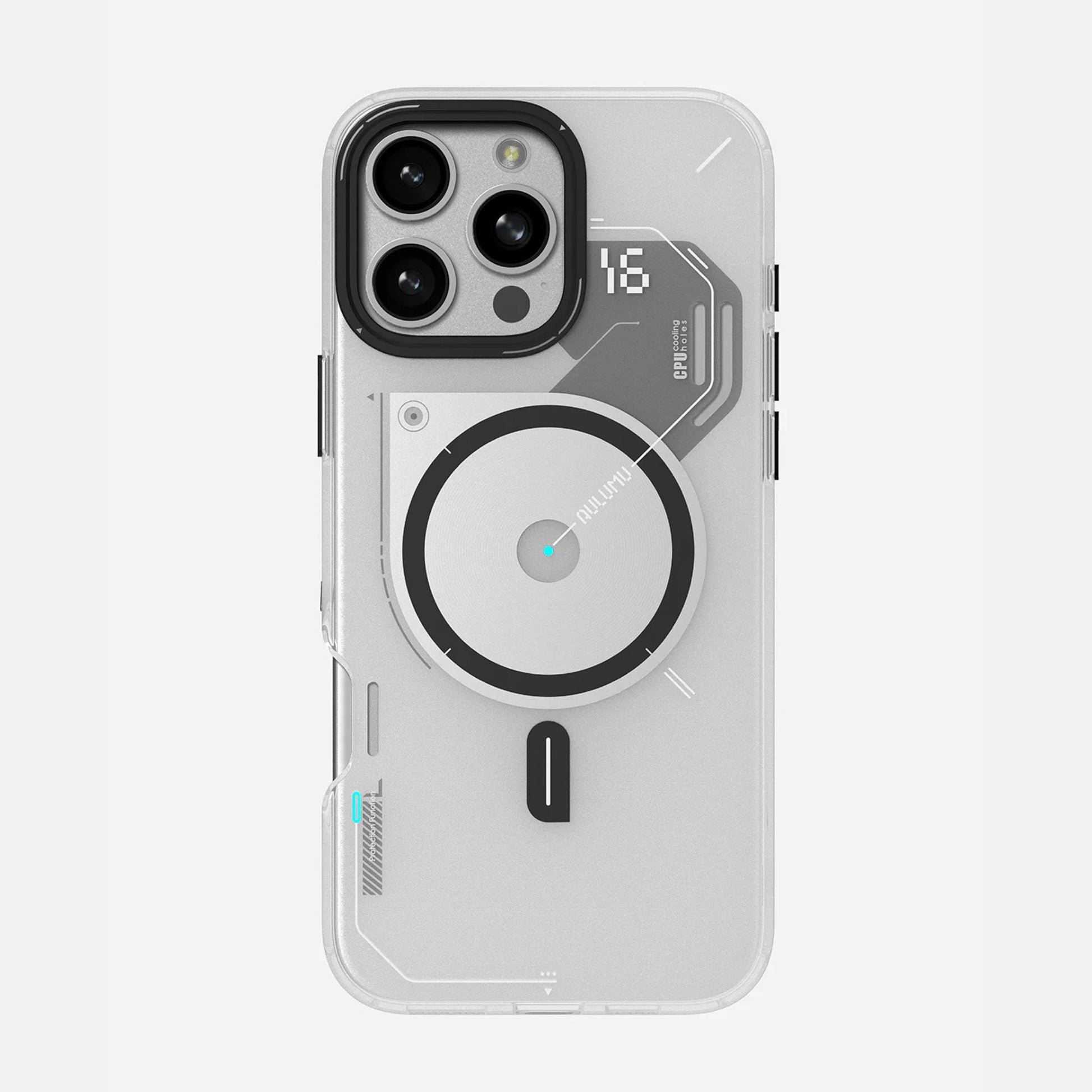 AULUMU Frosted Case for iPhone 16 Pro/Pro Max 系列｜夜光技術應用於殼體的特定區域