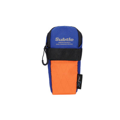 SUBTLE SIKE-G Portable Goggles Bag 護鏡包 - 藍橙色展示，專為眼鏡與小物設計的輕巧收納包