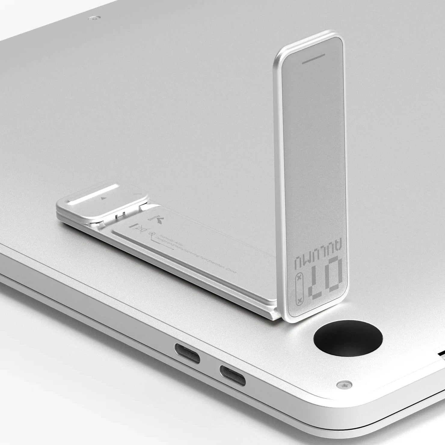 AULUMU Pop-up Laptop Kickstand G07｜防滑穩固｜耐用材質，貼心保護