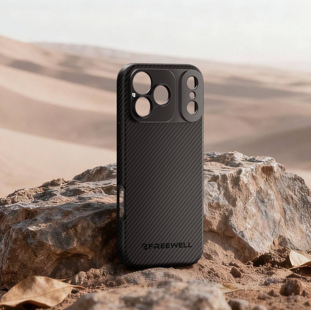 FREEWELL iPhone 17 Pro/Pro Max Filmmaker Case｜專業攝影保護殼｜磁