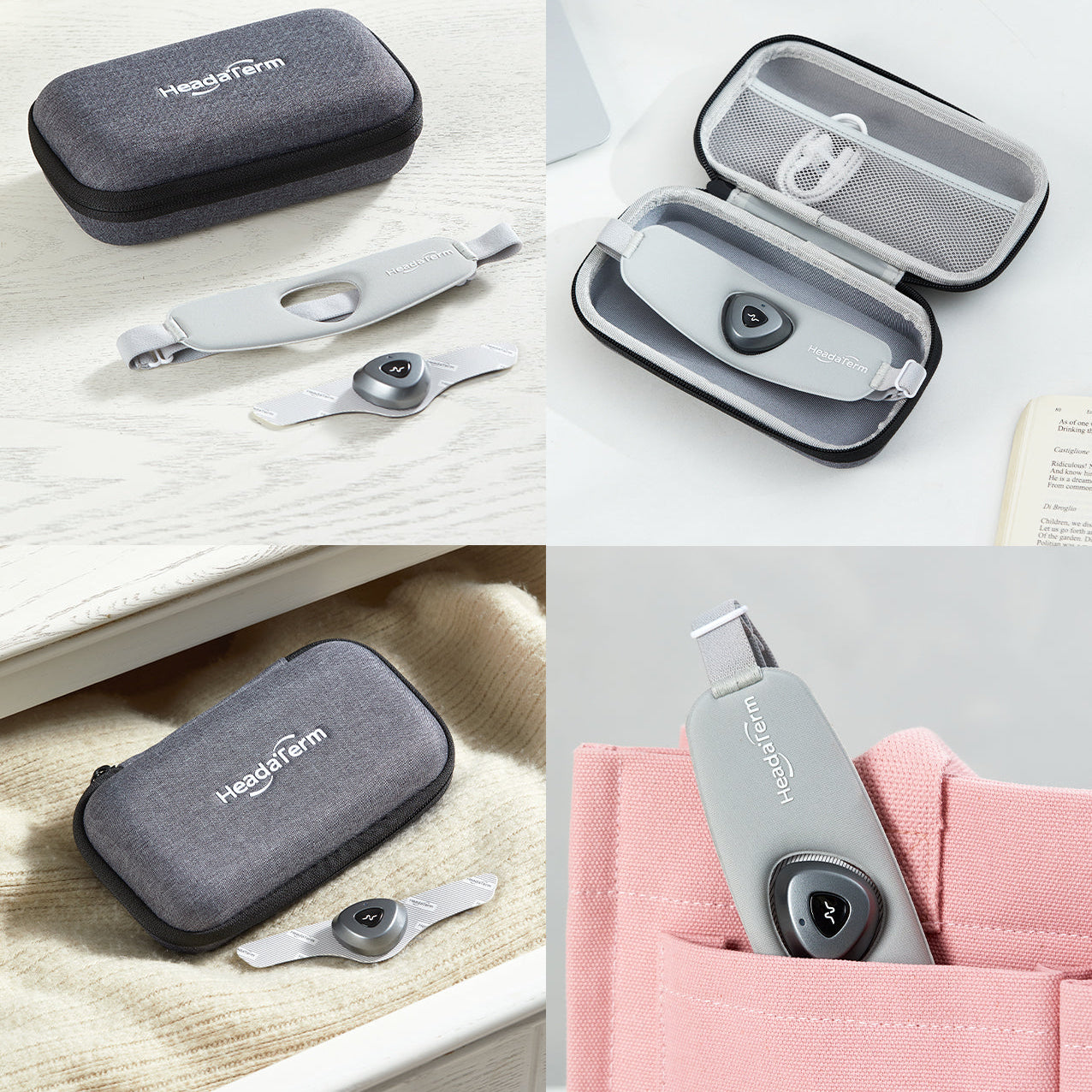 EMETERM Headaterm 2 頭部按摩裝置 - 便攜式非藥物頭痛緩解方案，適合工作及日常使用