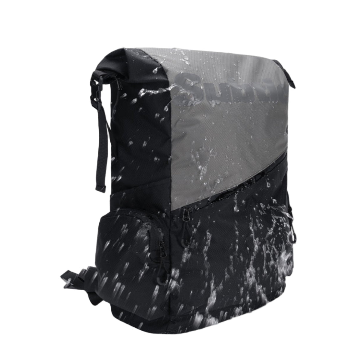 SUBTLE Diver 雙肩包 - 黑色背囊防潑水展示