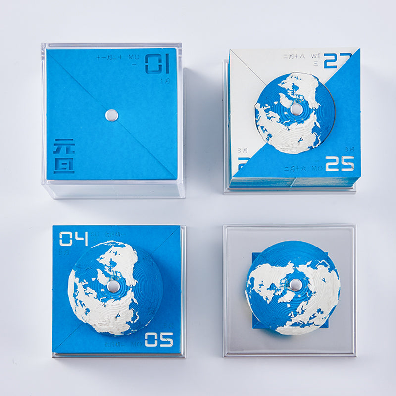 PAPERWILL 紙志3D紙雕2024地球日曆