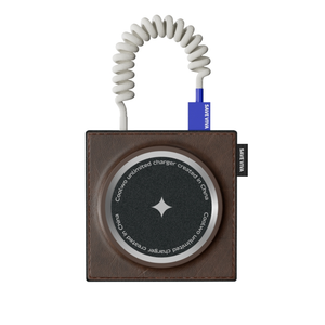 SAVE VIVA 皮革無線充電器 SV-WXC01，15W 快充，優雅雙配色設計