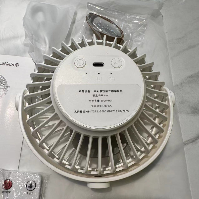 926b Outdoor Tripod Fan 掛立兩用戶外露營風扇