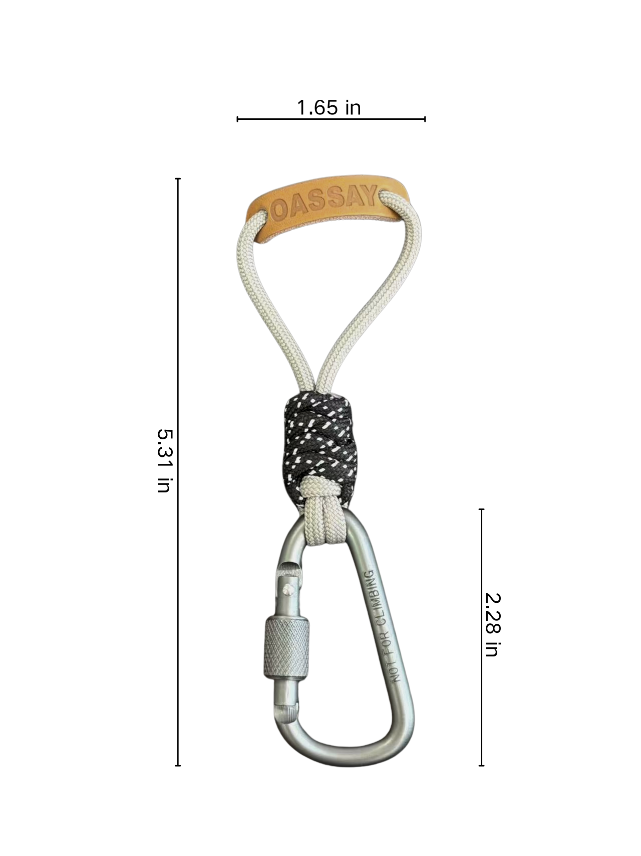 OASSAY FlexFlow 濾水瓶專用配件 -  掛鉤設計，輕鬆攜帶濾水瓶