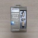 VERBATIM Micro USB 及 Lightning 2合1充電傳輸線 120cm