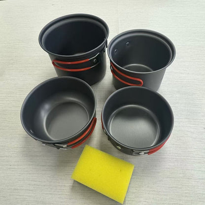 NATUREHIKE 野外炊具露營裝備餐具套裝 #1521 ( 陳列品/瑕疵品特價出售 )