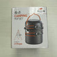 NATUREHIKE 野外炊具露營裝備餐具套裝 #1521 ( 陳列品/瑕疵品特價出售 )