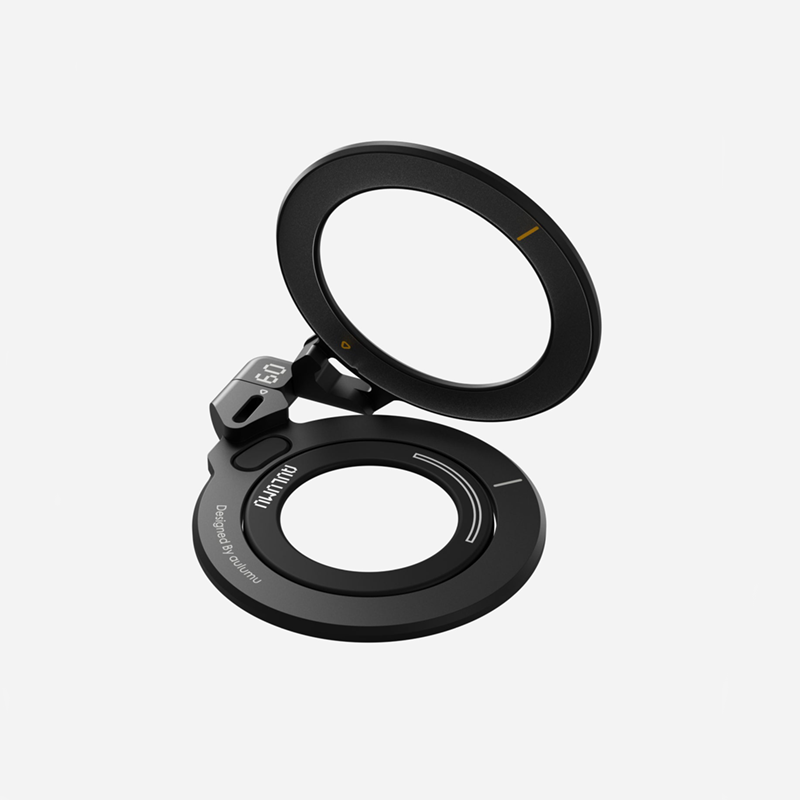 AULUMU G09 支架展示三軸 360° 自由旋轉功能。