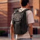 TOMTOC VintPack TA1 復古通勤雙肩包/返學背囊 22L ｜側邊快取拉鏈｜輕量防潑水
