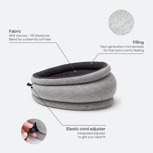 OSTRICH PILLOW Light｜輕便多功能旅行枕｜高品質彈性布料｜簡易清潔